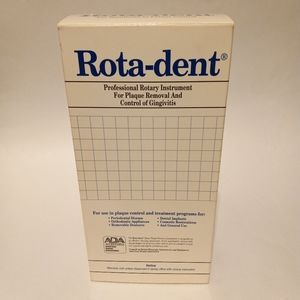 Vuntage Rota-Dent Rotadent Rotary Instrument Dentist Toothbrush NEW